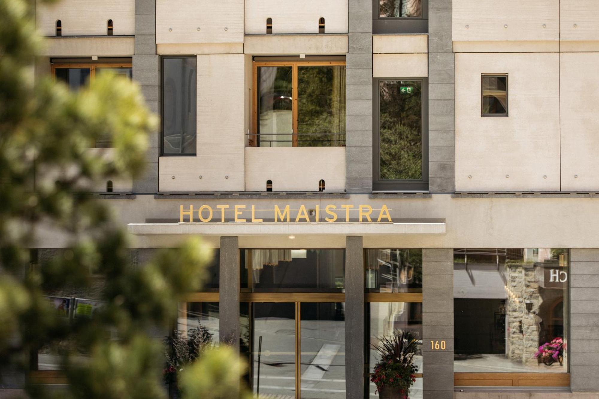 Hotel Maistra 160 Pontresina Exterior foto